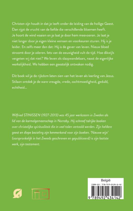 Nieuwe wijn achterkant