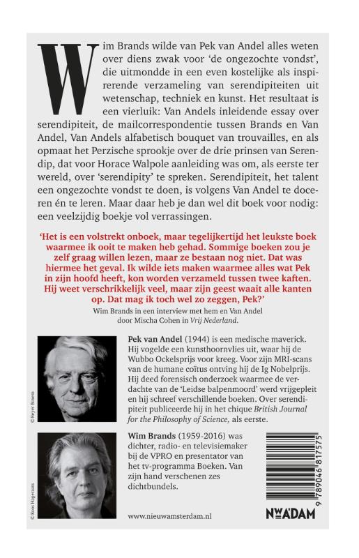 Serendipiteit achterkant