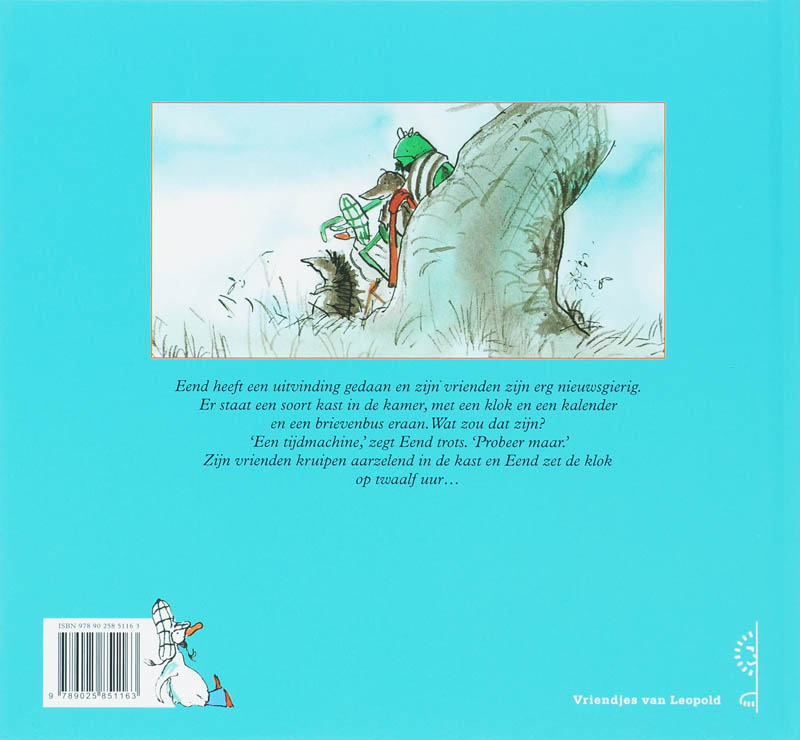 Eend En De Tijdmachine achterkant