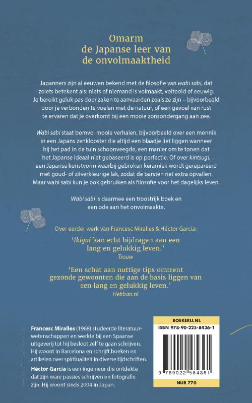 Wabi sabi achterkant