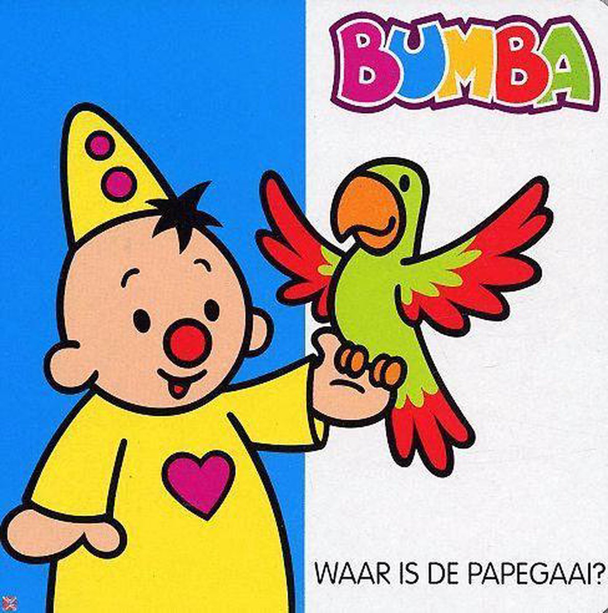 Waar is de papegaai? / Bumba kartonboekje