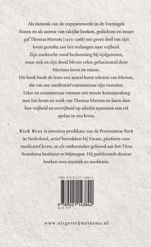 Leven met Thomas Merton achterkant