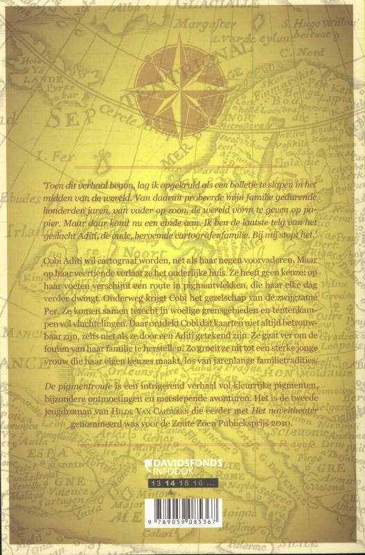 De pigmentroute achterkant