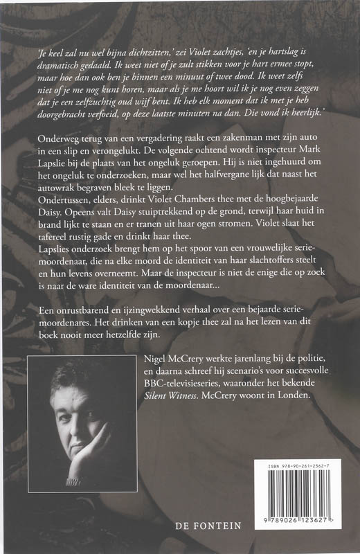 De Earl Grey-Moorden achterkant