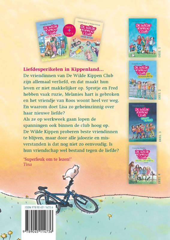Meer avonturen van de Wilde Kippen Club achterkant