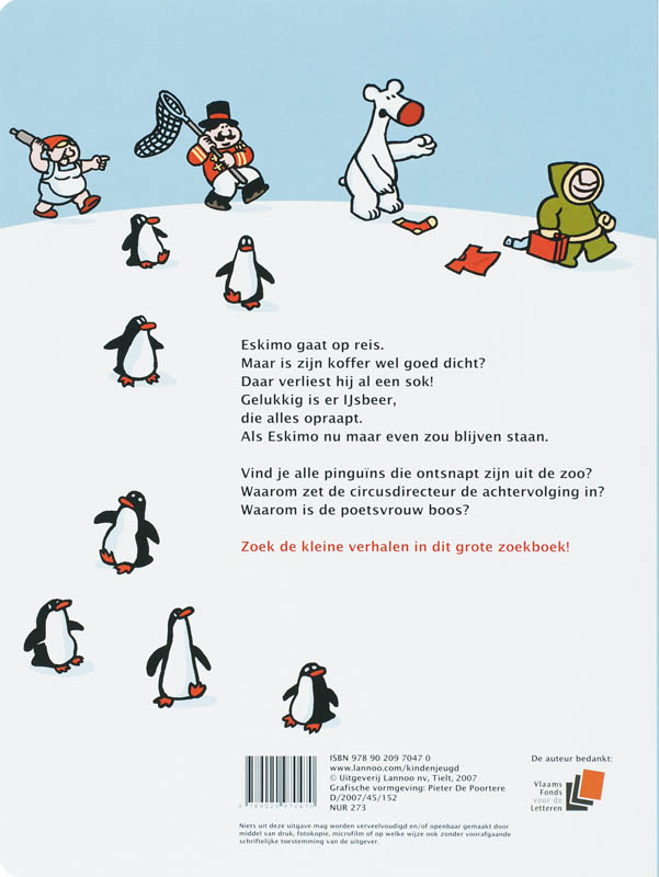 Eskimo Gaat Op Reis achterkant