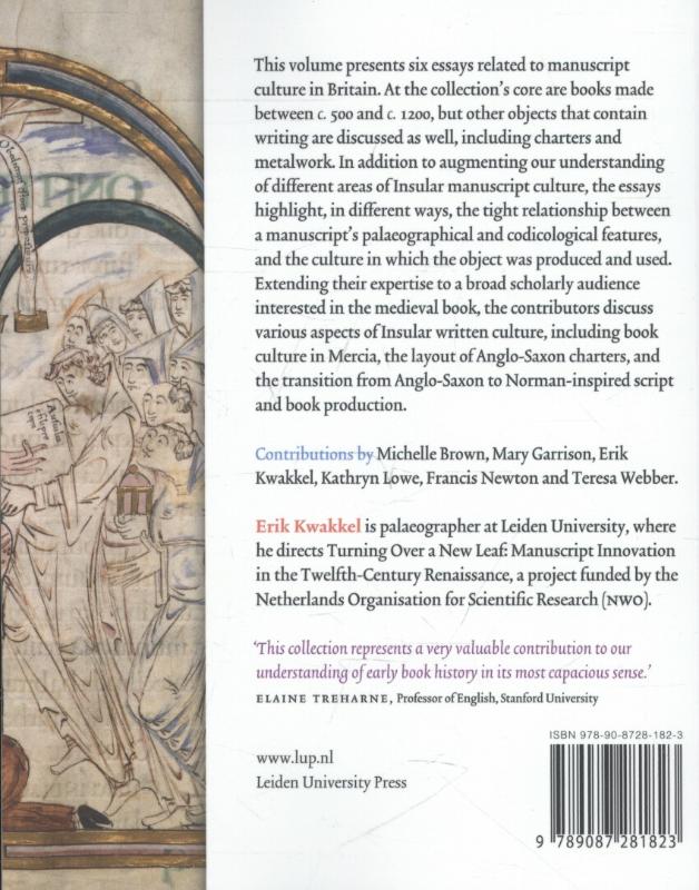 Writing in context / Studies in Medieval and Renaissance Book Culture / 2 achterkant