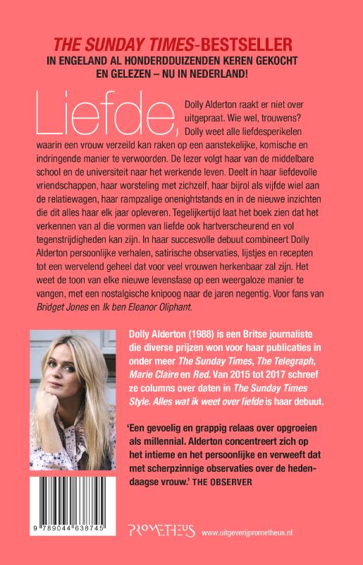 Alles wat ik weet over liefde achterkant