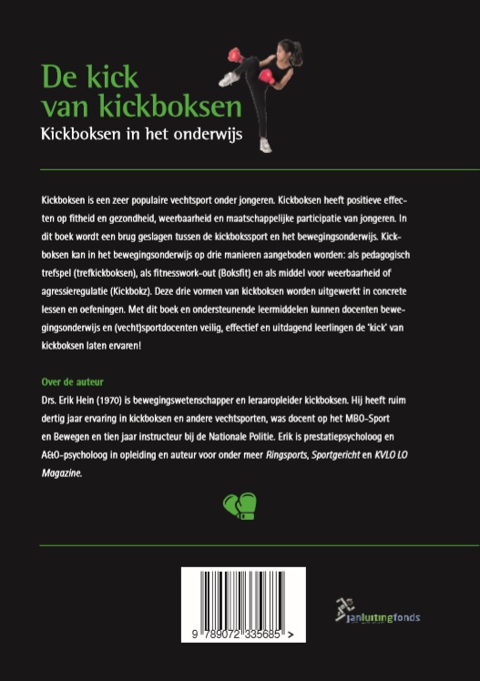 De kick van kickboksen / Geschriften van het Jan Luiting Fonds / 108 achterkant