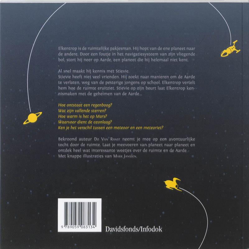 Het heelal knalt! achterkant