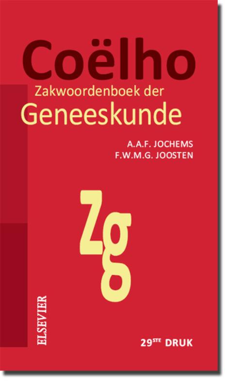 Coëlho Zakwoordenboek Der Geneeskunde / Druk 29