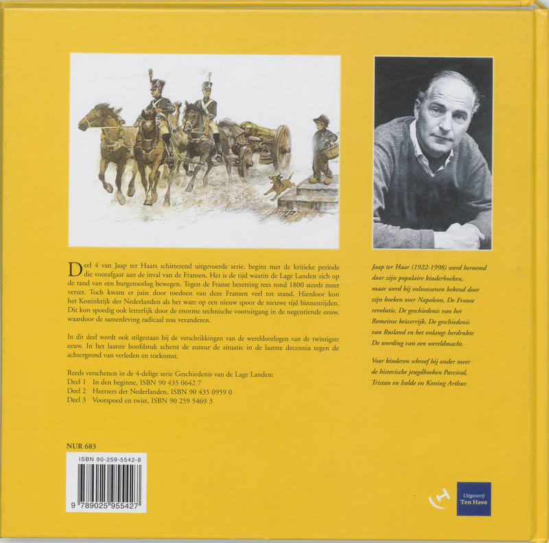 Geschiedenis Van De Lage Landen Deel 4 achterkant