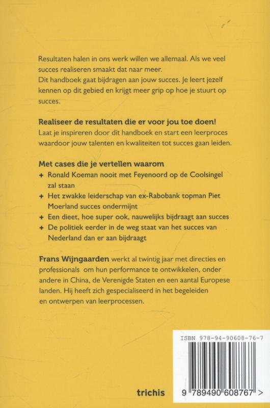 Veel succes! achterkant