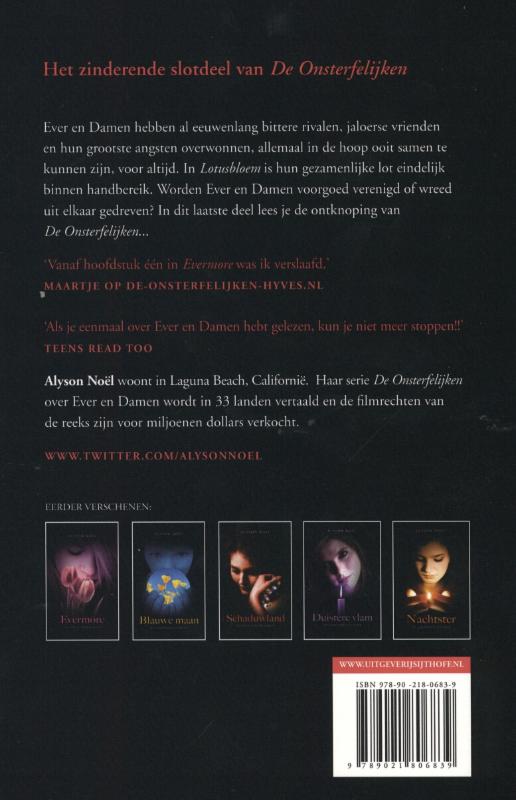 Lotusbloem / De onsterfelijken / 6 achterkant