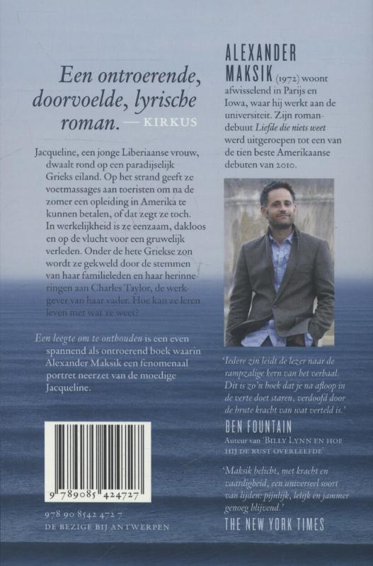 Een leegte om te onthouden achterkant