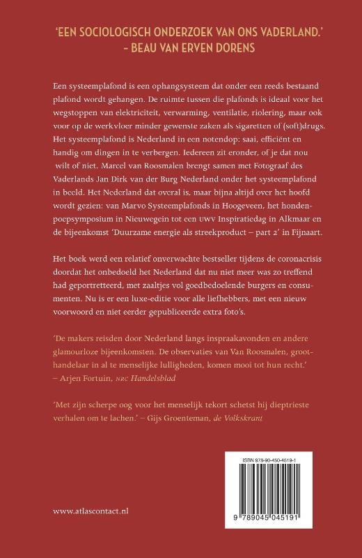 Nederland onder het systeemplafond achterkant