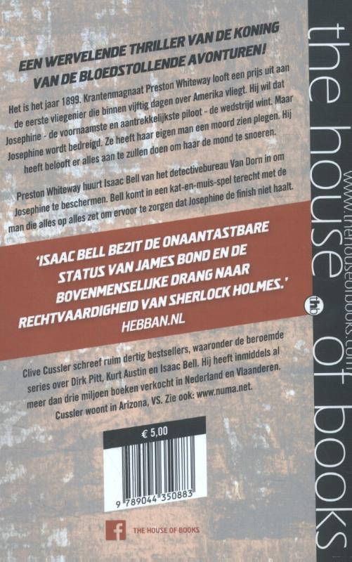 De race / Isaac Bell-avonturen achterkant