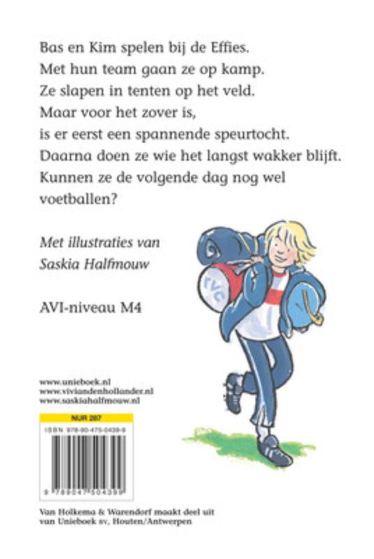 De Effies - De Effies gaan op kamp achterkant