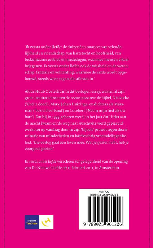 Ik versta onder liefde achterkant