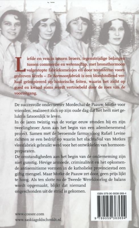 De hormoonfabriek achterkant