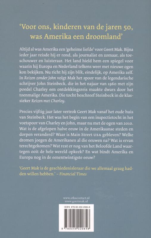 Reizen zonder John achterkant