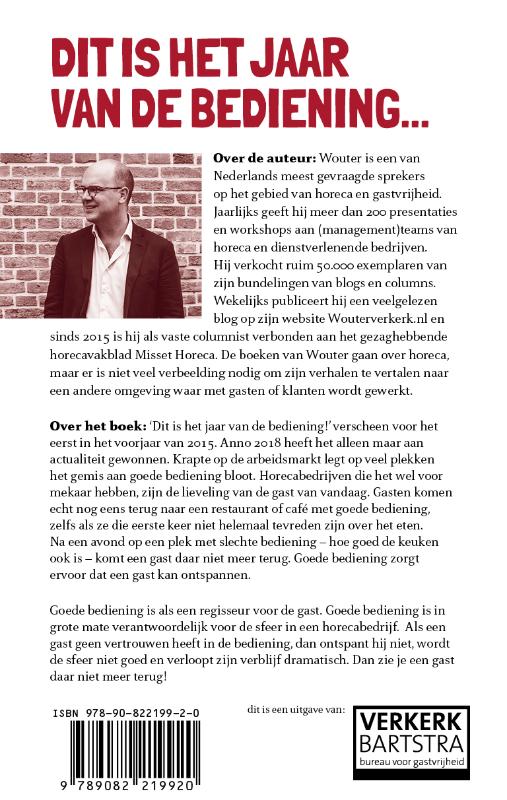 Dit is het jaar van de bediening... echt! achterkant