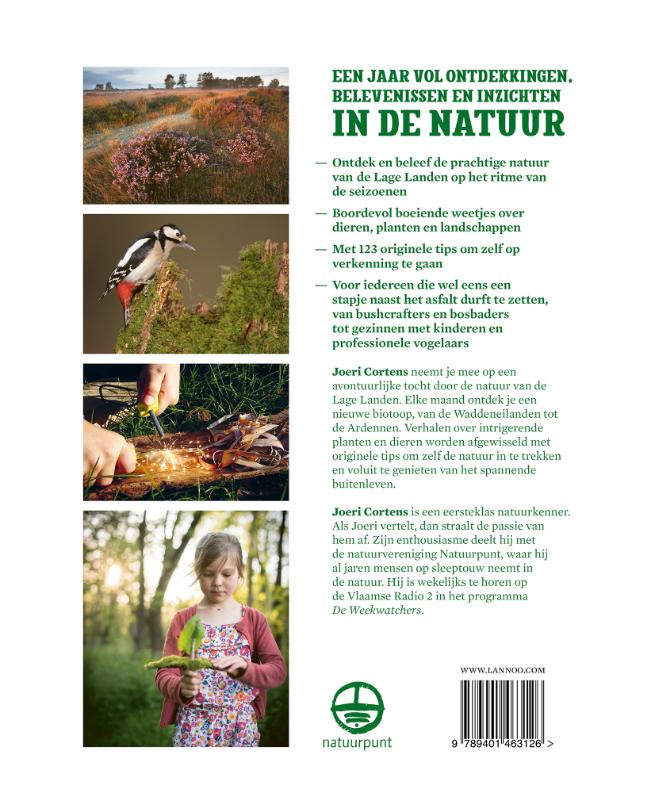 De natuur in achterkant