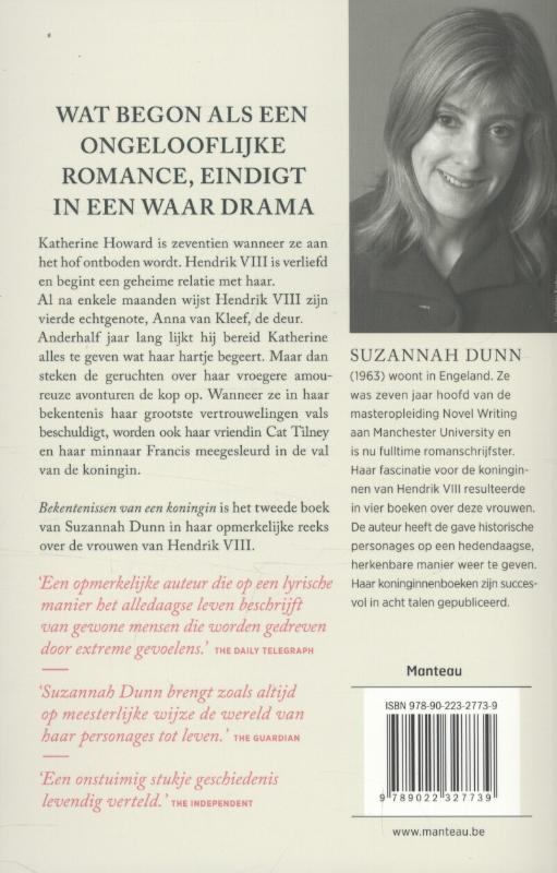 Bekentenissen van een koningin achterkant