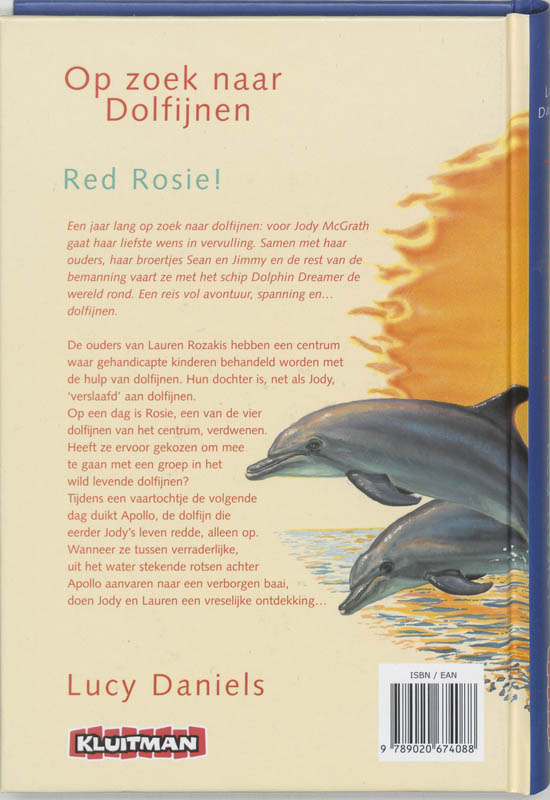 Op Zoek Naar Dolfijnen. Red Rosie! achterkant