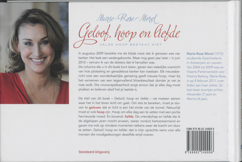 Geloof, Hoop En Liefde achterkant