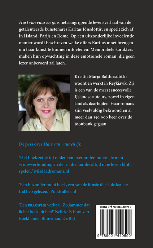 Hart van vuur en ijs achterkant