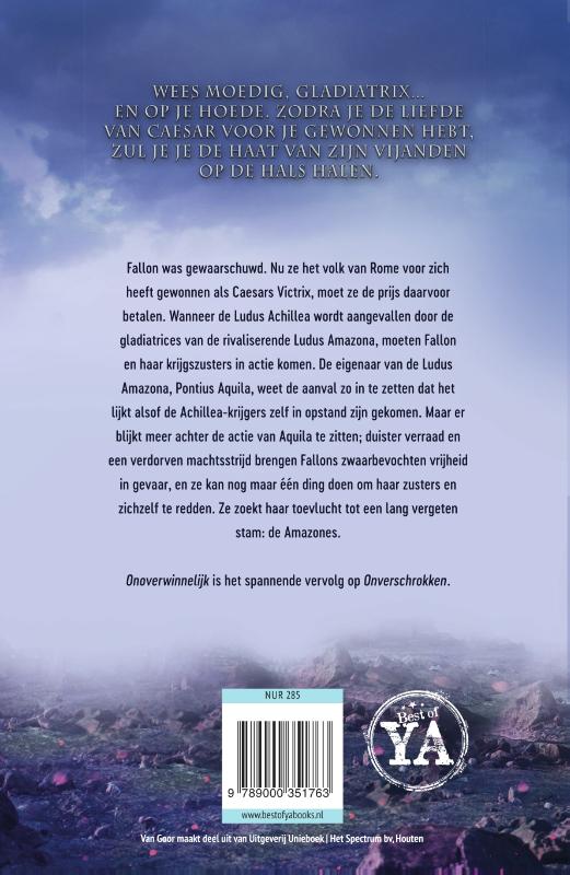 Onoverwinnelijk / Onverschrokken / 2 achterkant