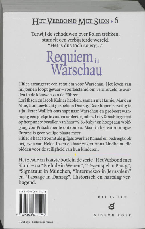 Het verbond met Sion / 6 Requiem in Warschau achterkant