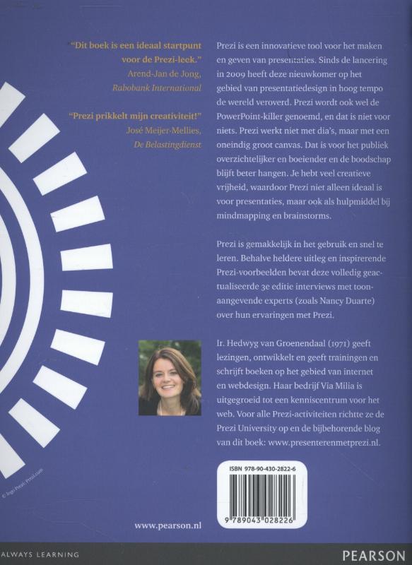 Presenteren met Prezi, 3/e achterkant