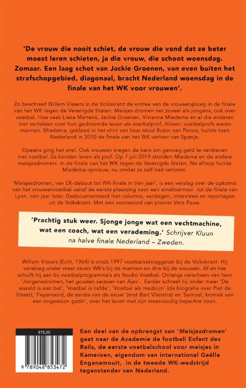 Meisjesdromen achterkant