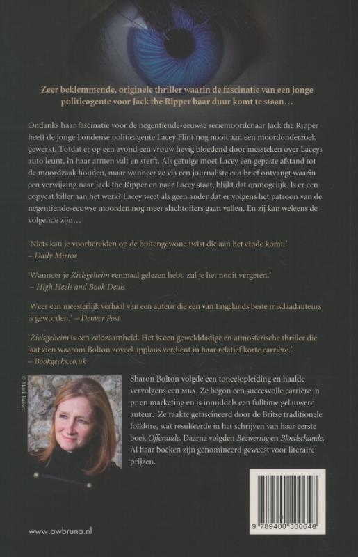 Zielsgeheim / Lacey Flint achterkant