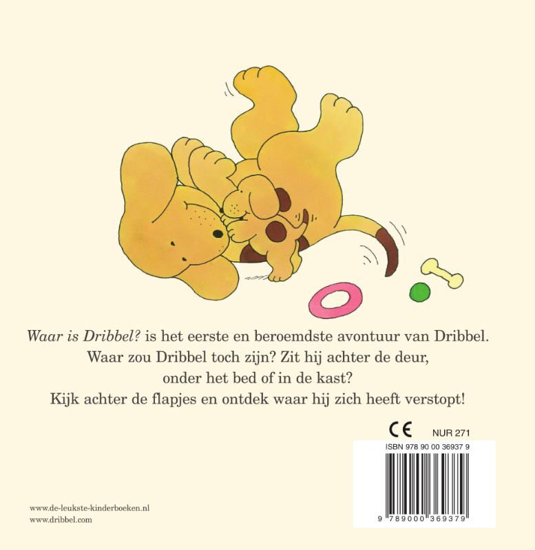 Waar is Dribbel? / Dribbel achterkant