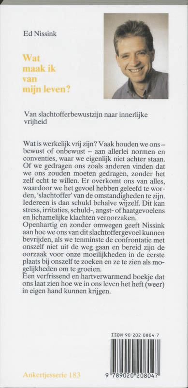 Wat maak ik van mijn leven? / Ankertjes / 183 achterkant