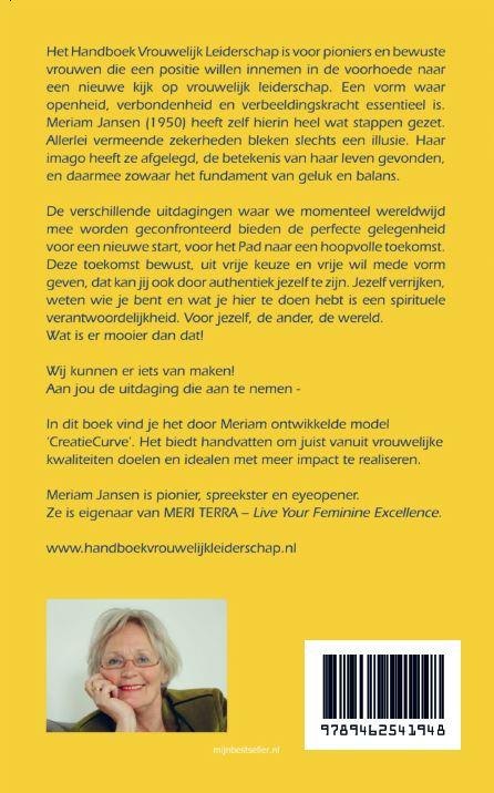 Handboek vrouwelijk leiderschap achterkant