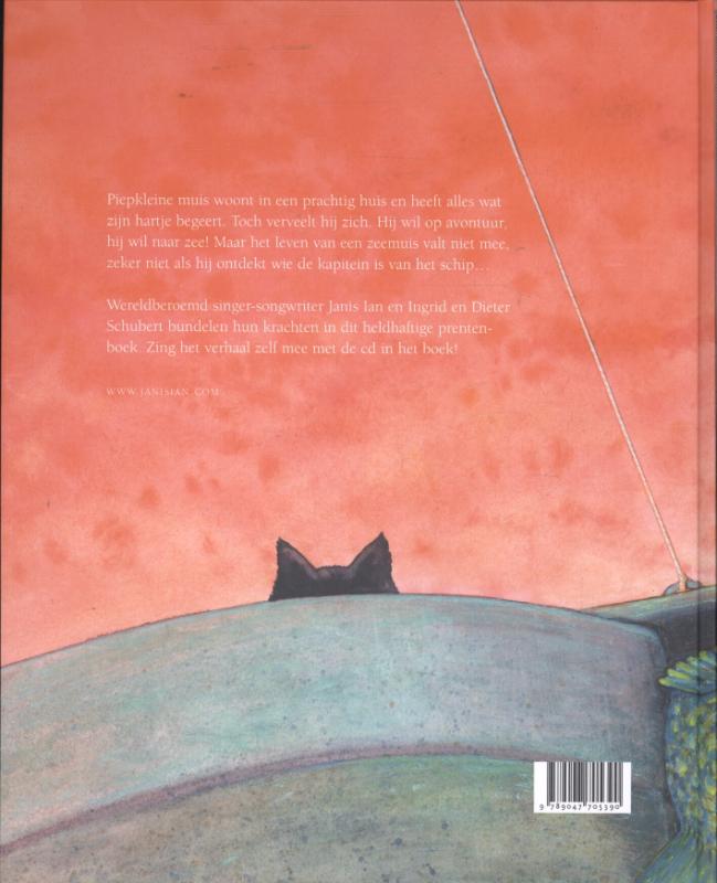 Piepkleine muis achterkant