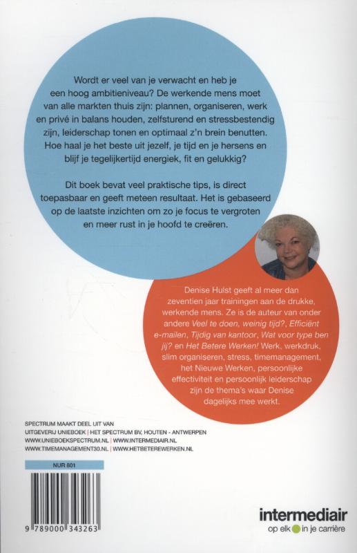 Timemanagement 3.0 / Intermediair achterkant