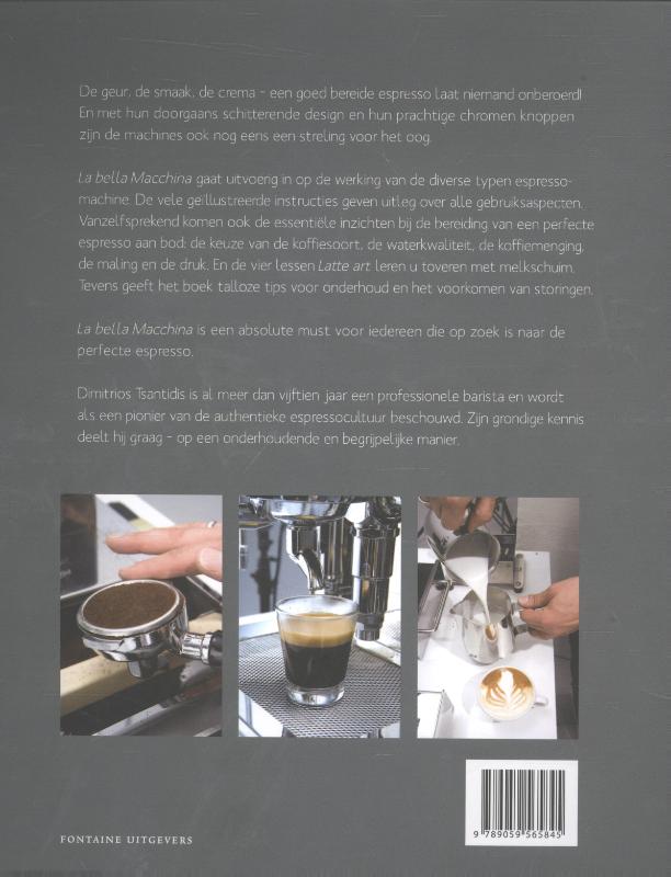 La bella macchina achterkant