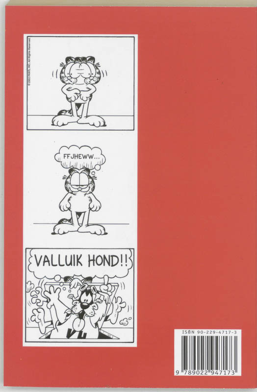 Garfield 41 achterkant