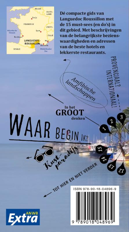Languedoc-Roussillon / ANWB Extra achterkant