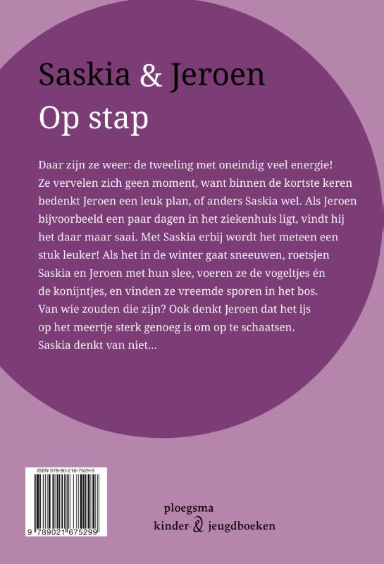 Op stap / Saskia en Jeroen achterkant