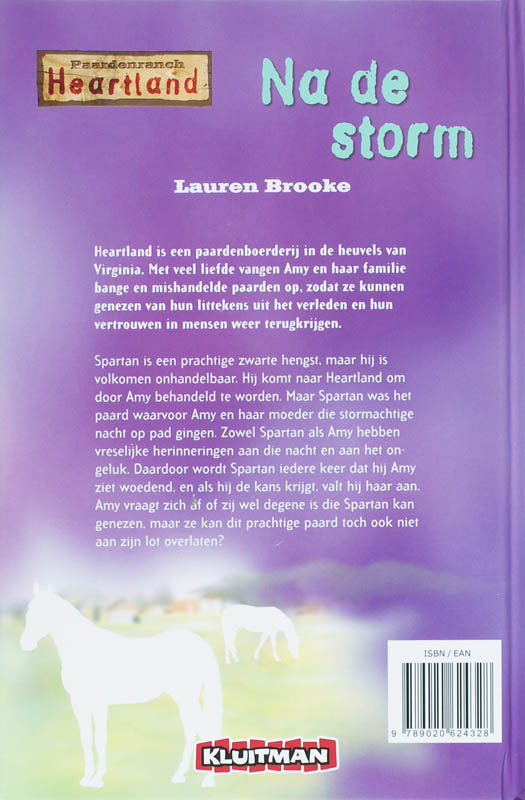 Na de storm / Paardenranch Heartland achterkant