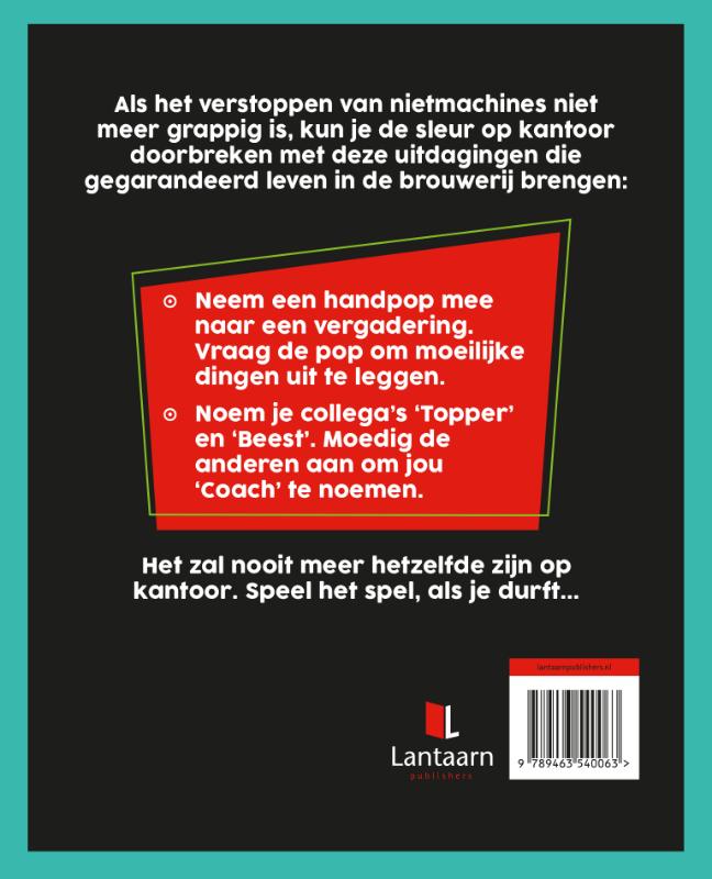 Office dares achterkant