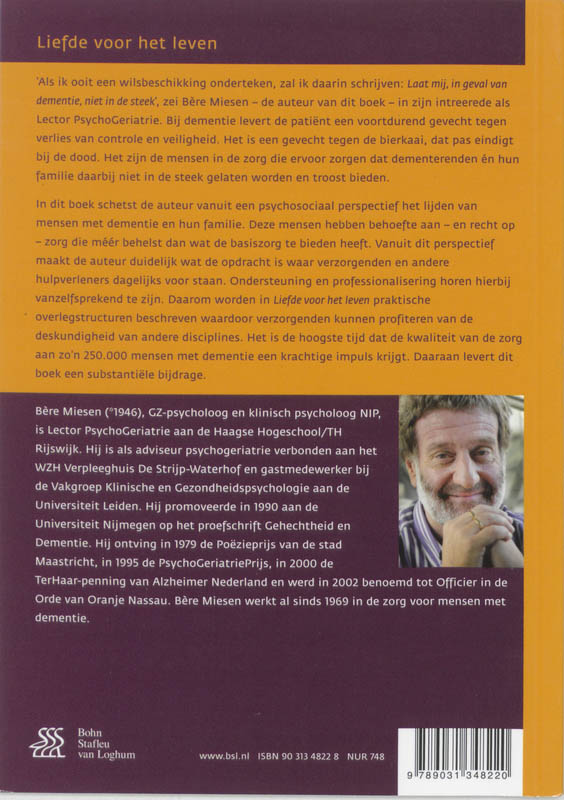 Liefde voor het leven achterkant