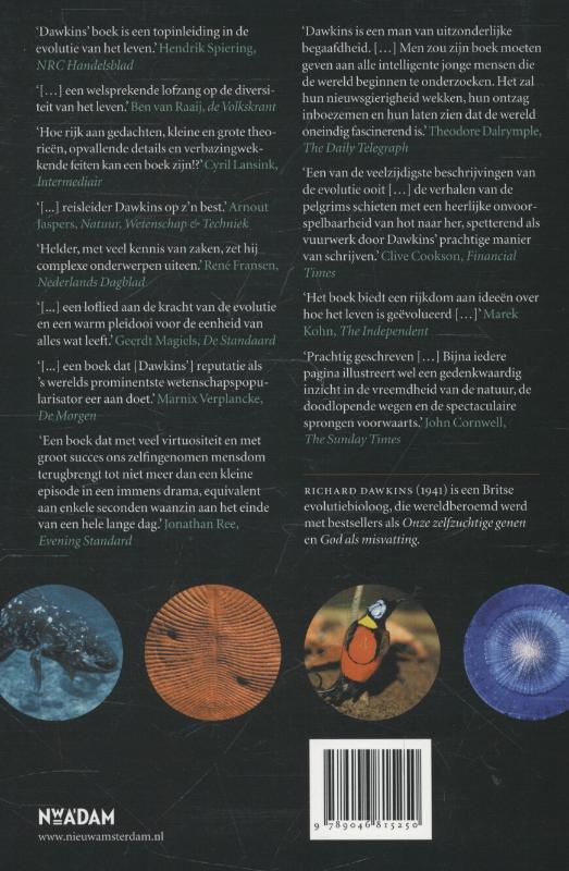 Het verhaal van onze voorouders achterkant