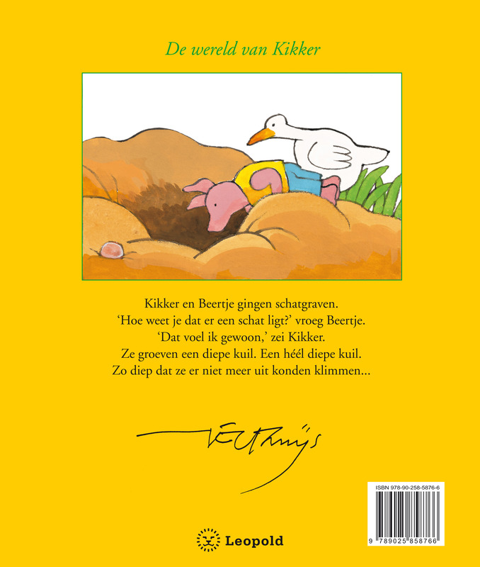 Kikker vindt een schat achterkant